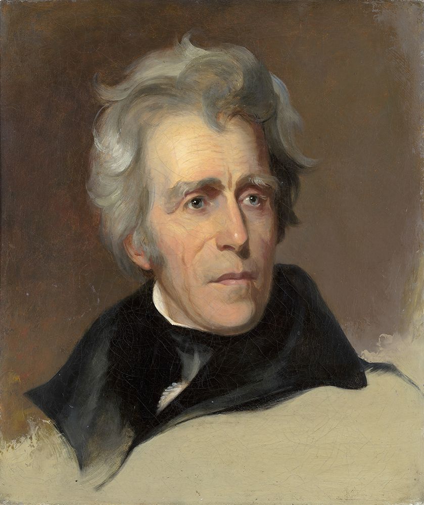 Andrew Jackson 1845 art print by Thomas Sully for $57.95 CAD