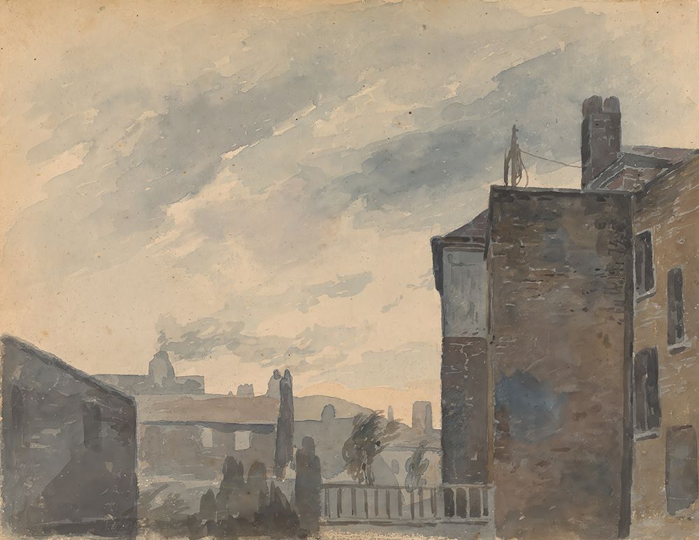 City Scene with Buildings art print by Thomas Sully for $57.95 CAD