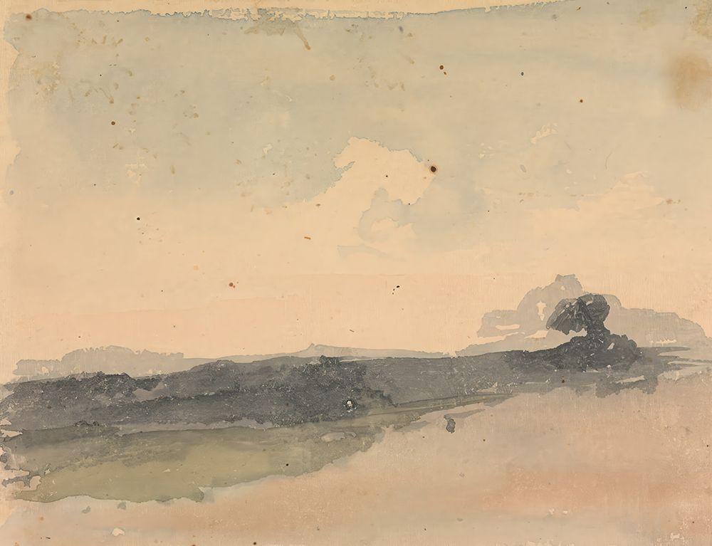 Hilly Landscape art print by Thomas Sully for $57.95 CAD