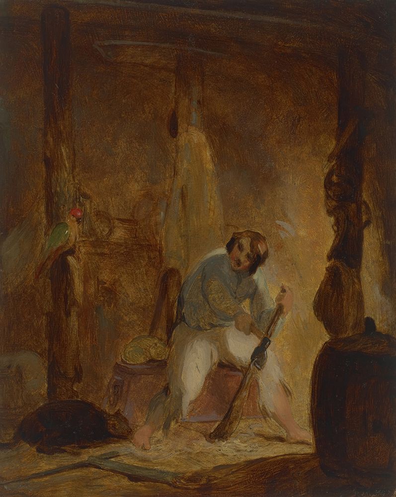 In His Cave art print by Thomas Sully for $57.95 CAD