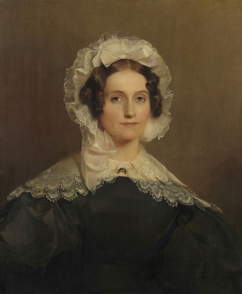 Mary Stout, wife of Richard Stout 1835 art print by Thomas Sully for $57.95 CAD