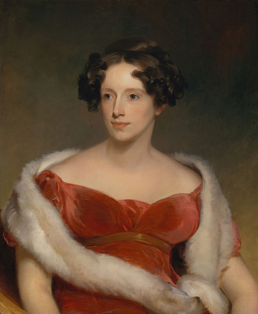 Mrs. John Biddle, Eliza Falconer Bradish 1818 art print by Thomas Sully for $57.95 CAD