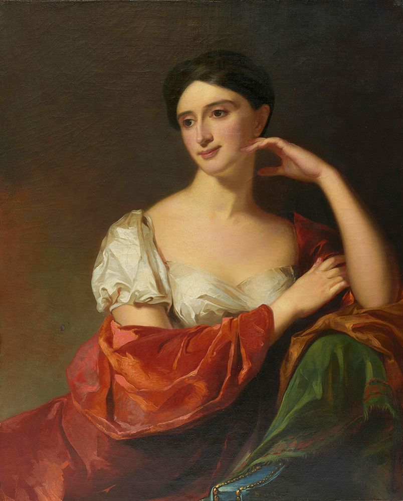 Mrs. John Redman Coxe, Sarah Cox 1813 art print by Thomas Sully for $57.95 CAD