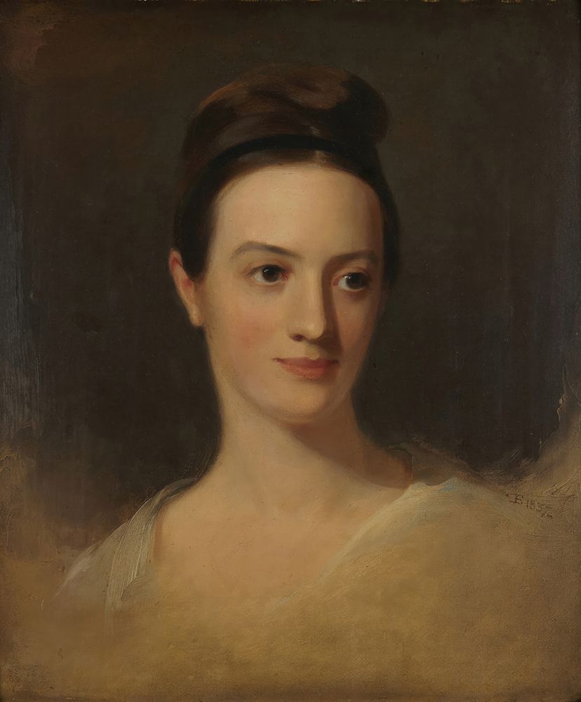 Mrs. William Alston, Caroline Thomas, daughter of Robinson Thomas 1837 art print by Thomas Sully for $57.95 CAD