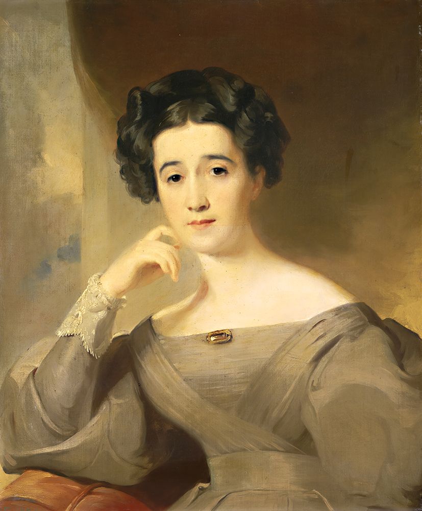 Mrs. William Griffin 1830 art print by Thomas Sully for $57.95 CAD