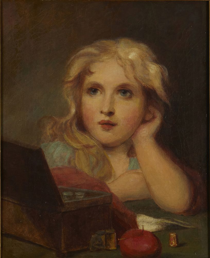 Portrait of a Child 1866 art print by Thomas Sully for $57.95 CAD