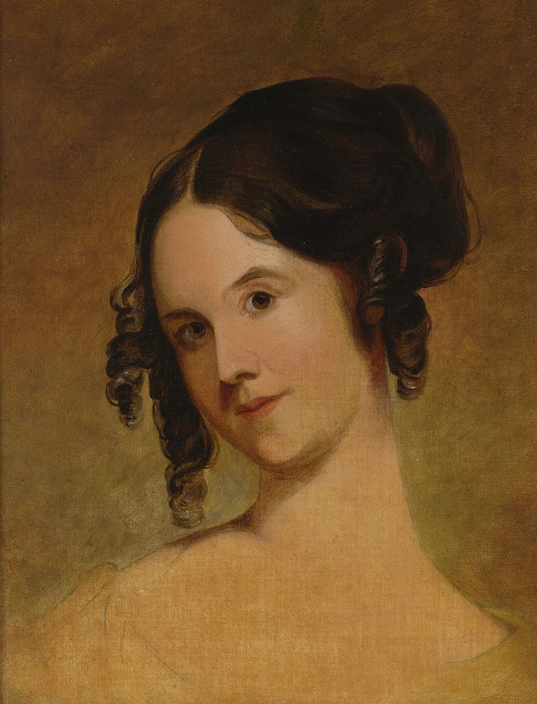Portrait of a Young Woman 1835 art print by Thomas Sully for $57.95 CAD