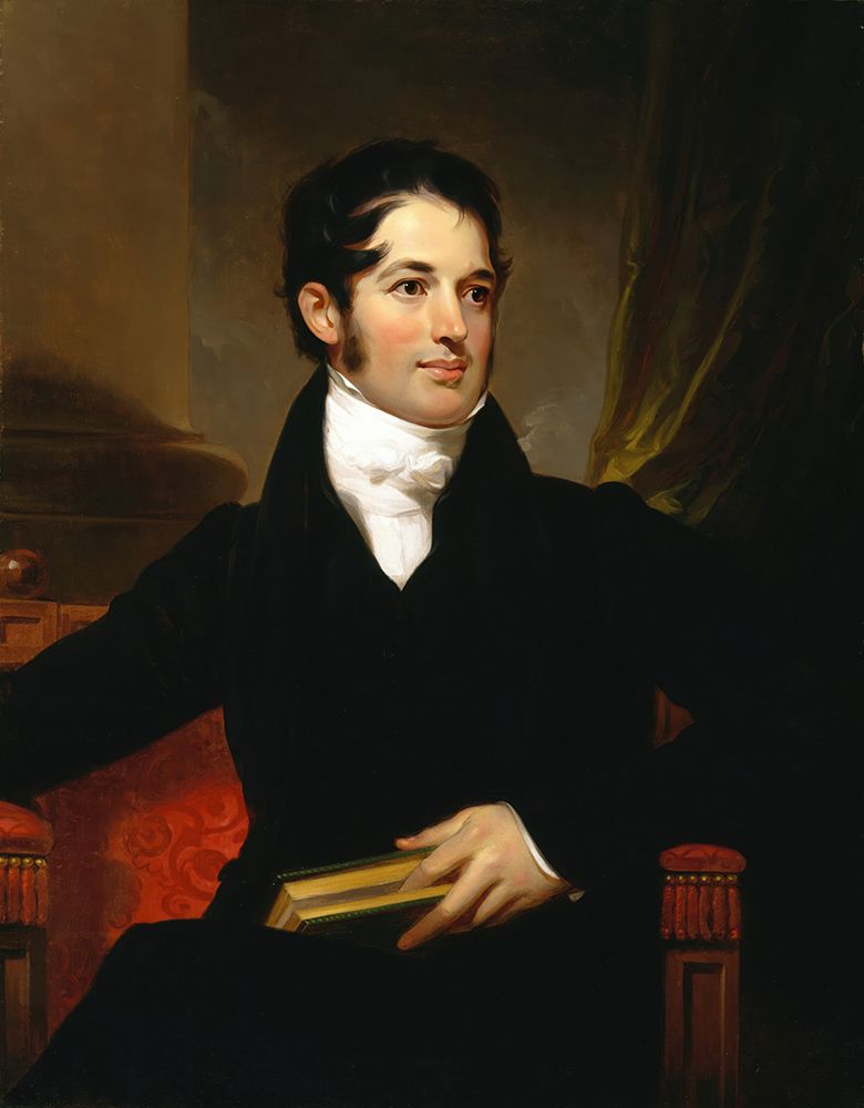 Portrait of James Cornell Biddle 1841 art print by Thomas Sully for $57.95 CAD