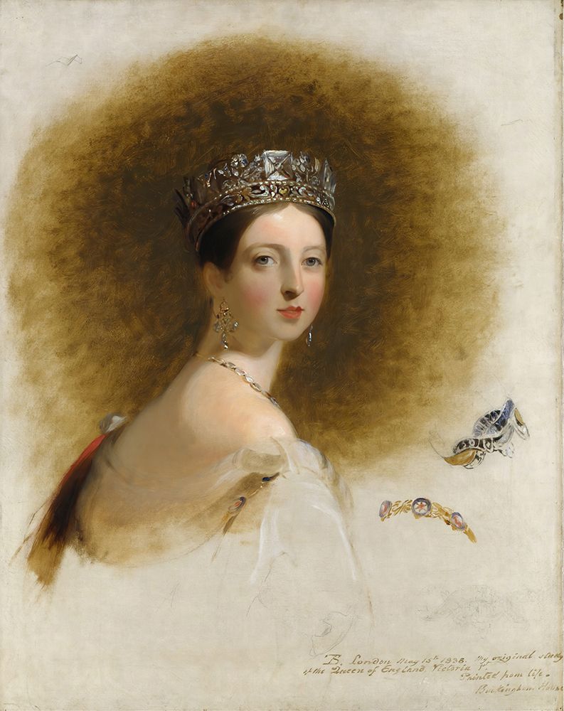 Queen Victoria 1838 art print by Thomas Sully for $57.95 CAD