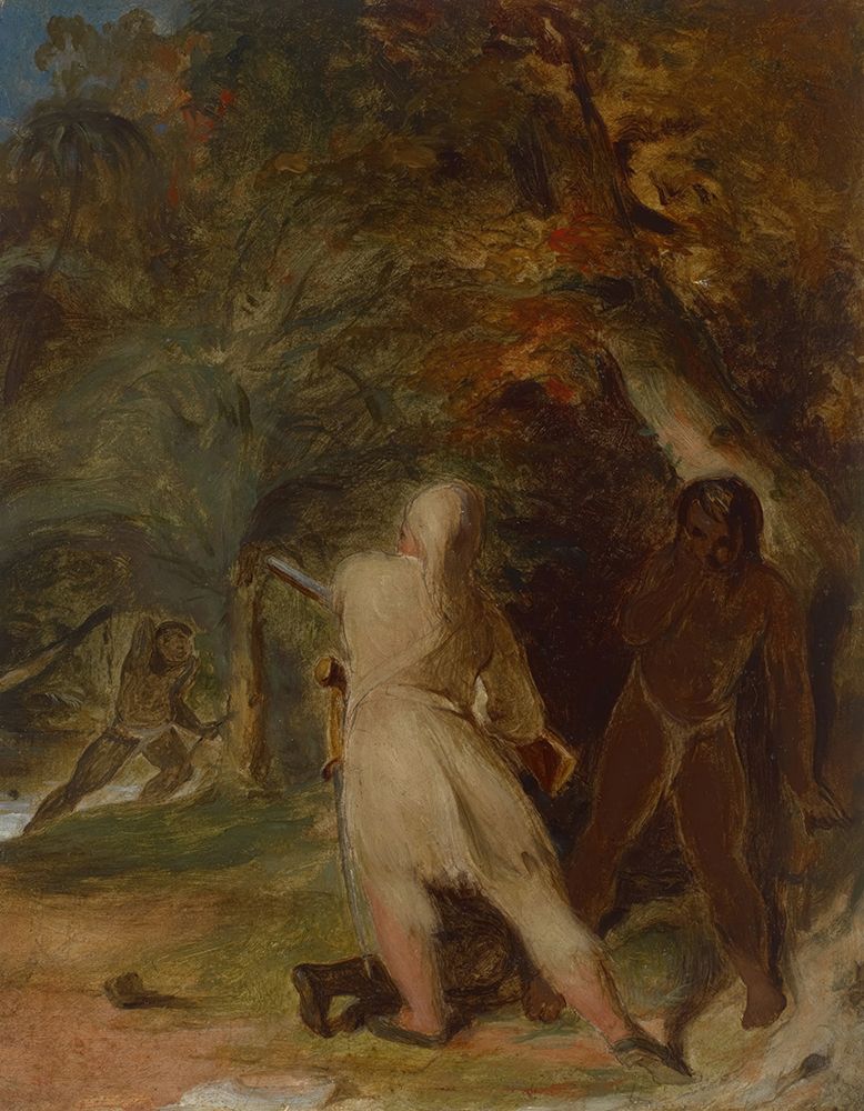 Saving the Life of Friday art print by Thomas Sully for $57.95 CAD