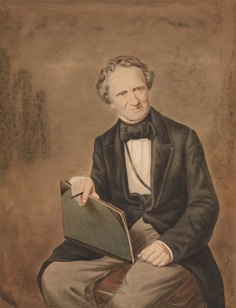 Self-Portrait art print by Thomas Sully for $57.95 CAD