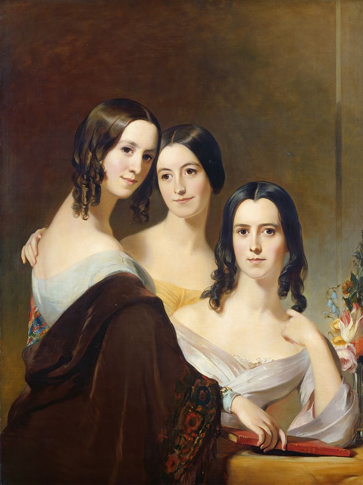 The Coleman Sisters 1844 art print by Thomas Sully for $57.95 CAD