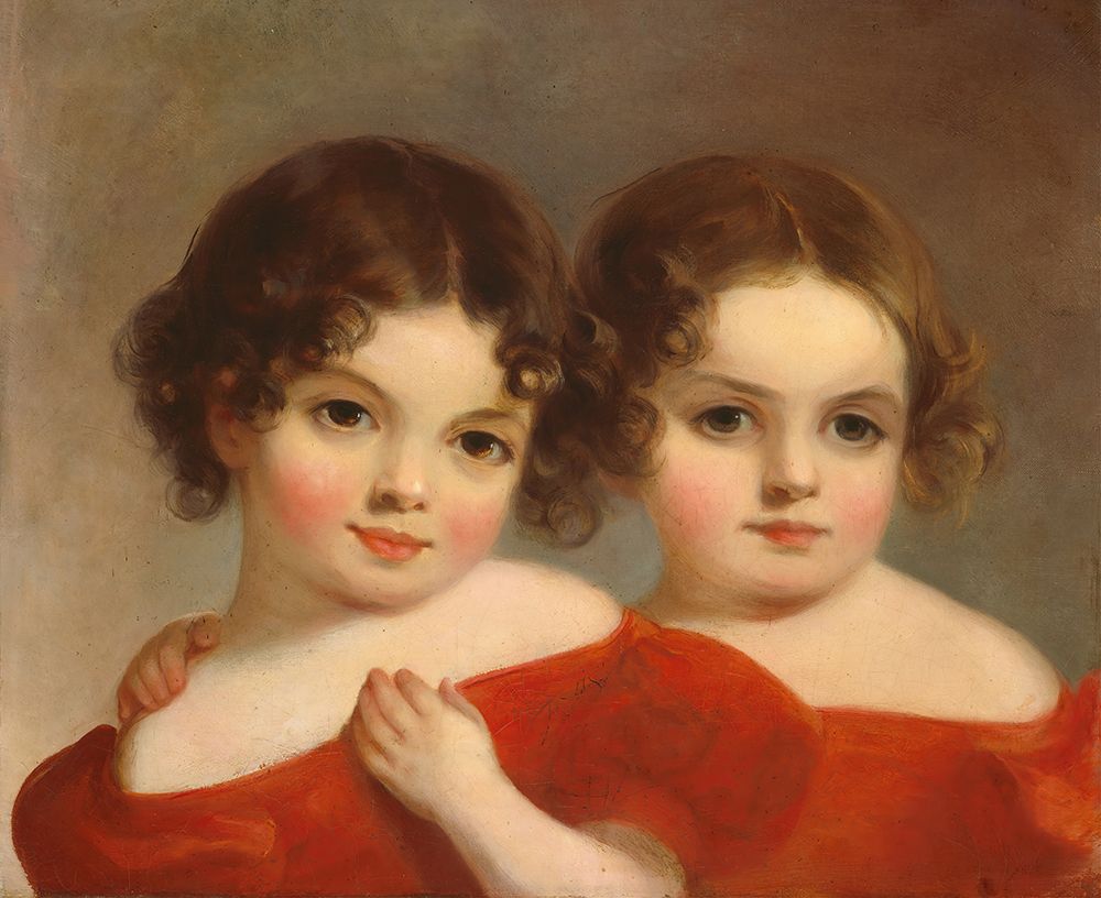 The Leland Sisters 1830 art print by Thomas Sully for $57.95 CAD