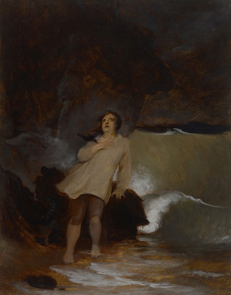 The Shipwreck of Robinson Crusoe art print by Thomas Sully for $57.95 CAD