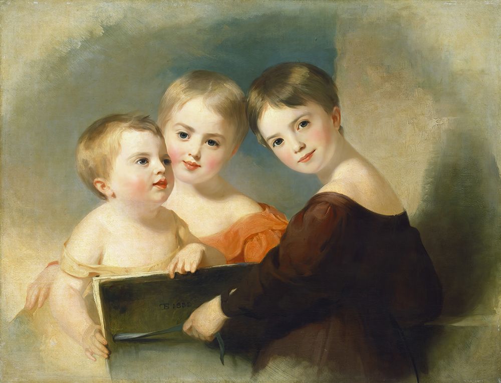 The Vanderkemp Children 1832 art print by Thomas Sully for $57.95 CAD
