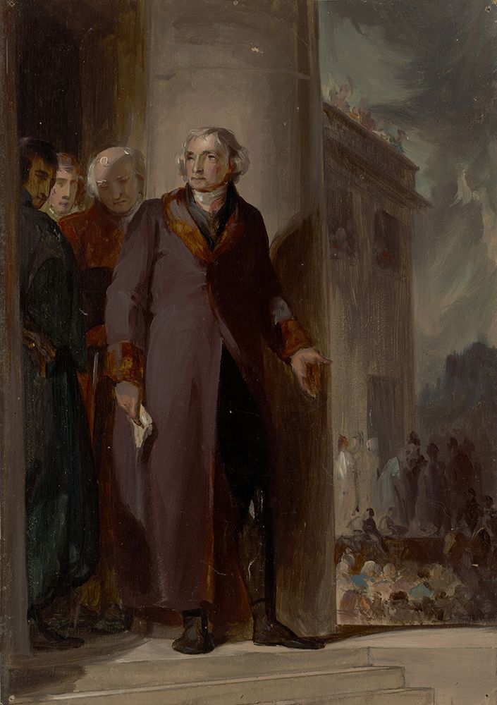 Thomas Jefferson 1823 art print by Thomas Sully for $57.95 CAD