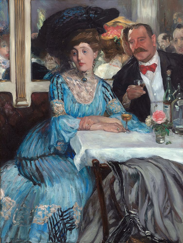 At Mouquins 1905 art print by William James Glackens for $57.95 CAD