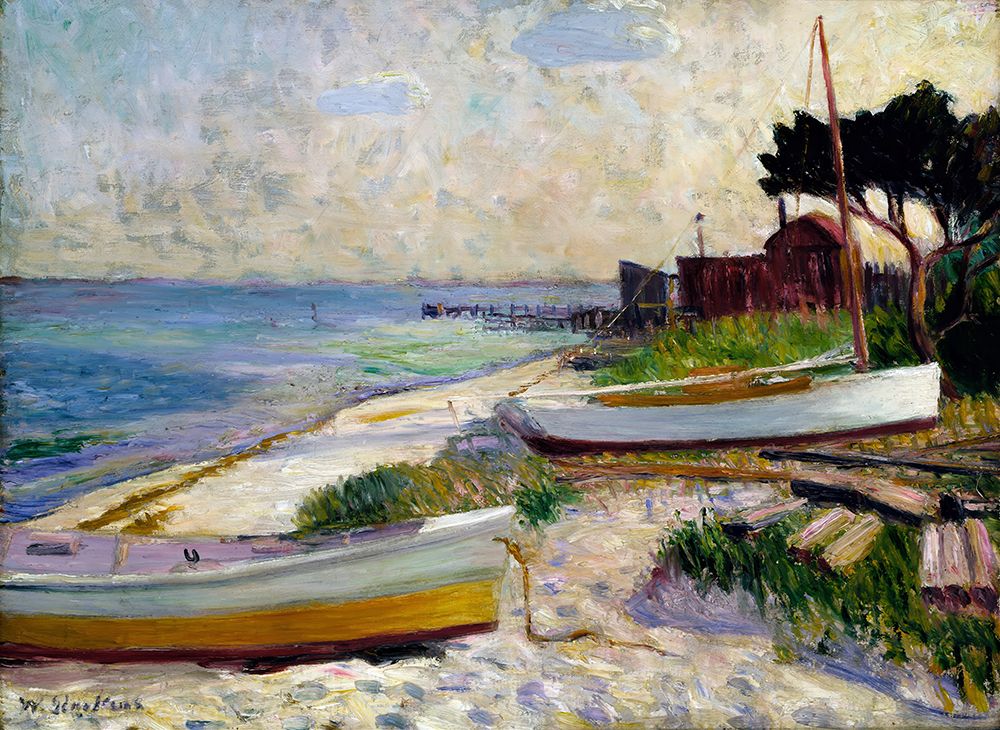 Beach Scene 1930 art print by William James Glackens for $57.95 CAD