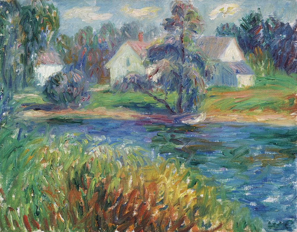 Conway Pond 1920 art print by William James Glackens for $57.95 CAD