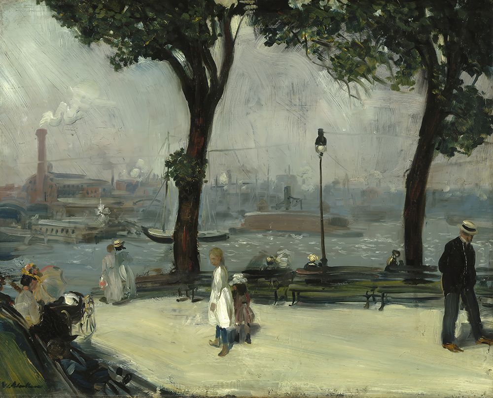 East River Park art print by William James Glackens for $57.95 CAD