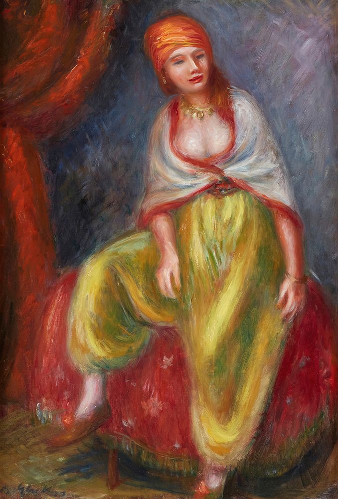 Girl in an Oriental Costume art print by William James Glackens for $57.95 CAD