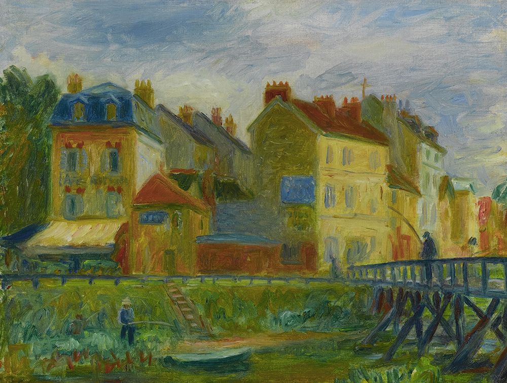 Samois-sur-Seine 1925 art print by William James Glackens for $57.95 CAD
