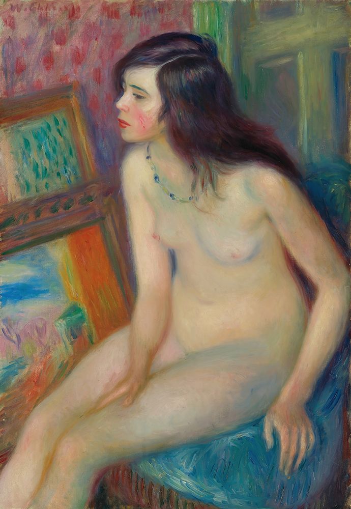 Temple Gold Medal Nude 1924 art print by William James Glackens for $57.95 CAD