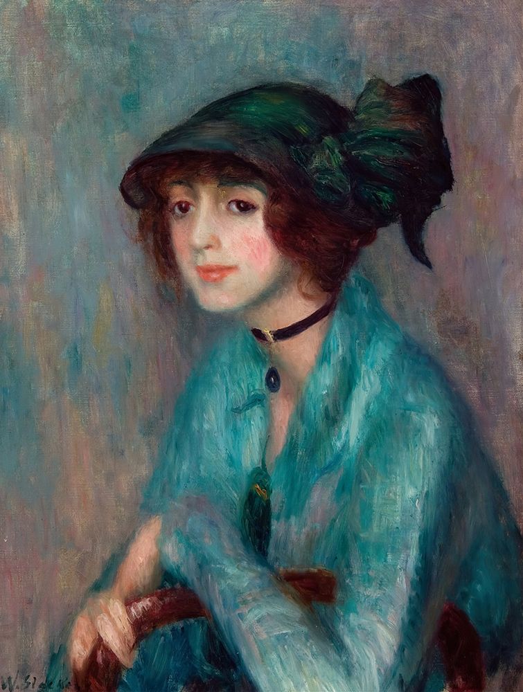 The Brunette ca 1913 art print by William James Glackens for $57.95 CAD