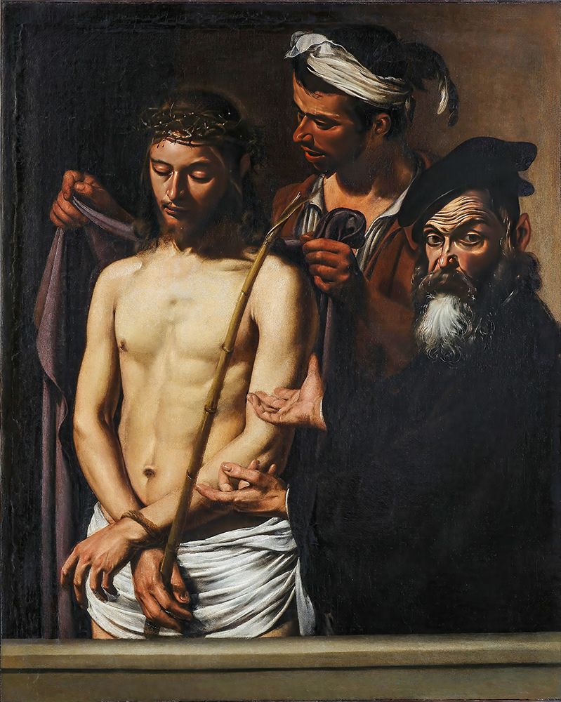 Ecce Homo ca 1605 art print by Caravaggio for $57.95 CAD