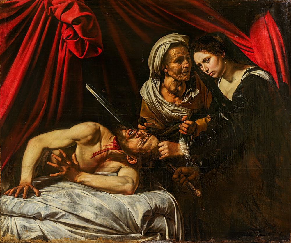 Judith Beheading Holofernes ca 1598 art print by Caravaggio for $57.95 CAD