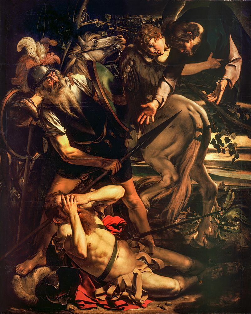 The Conversion of Saint Paul ca 1600 art print by Caravaggio for $57.95 CAD