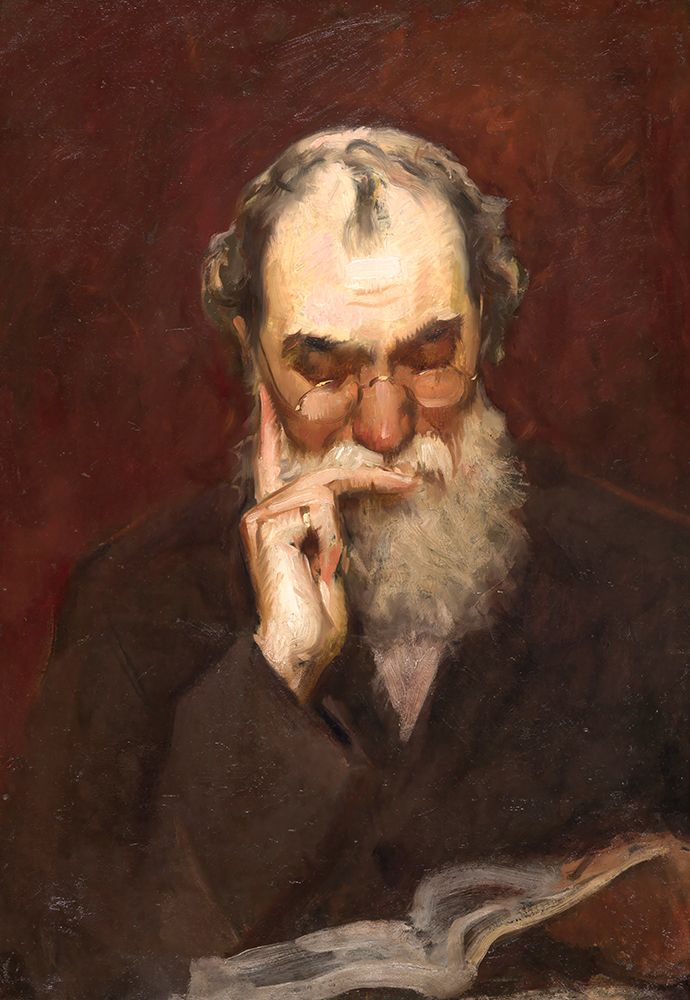 Henry James, Sr. 1872 art print by Frank Duveneck for $57.95 CAD