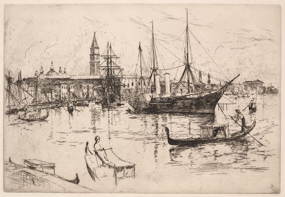 Laguna, Venice 1880 art print by Frank Duveneck for $57.95 CAD