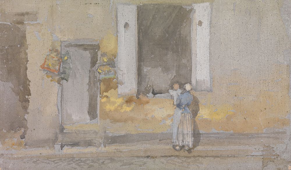 A House with an Open Window 1890s art print by James McNeill Whistler for $57.95 CAD