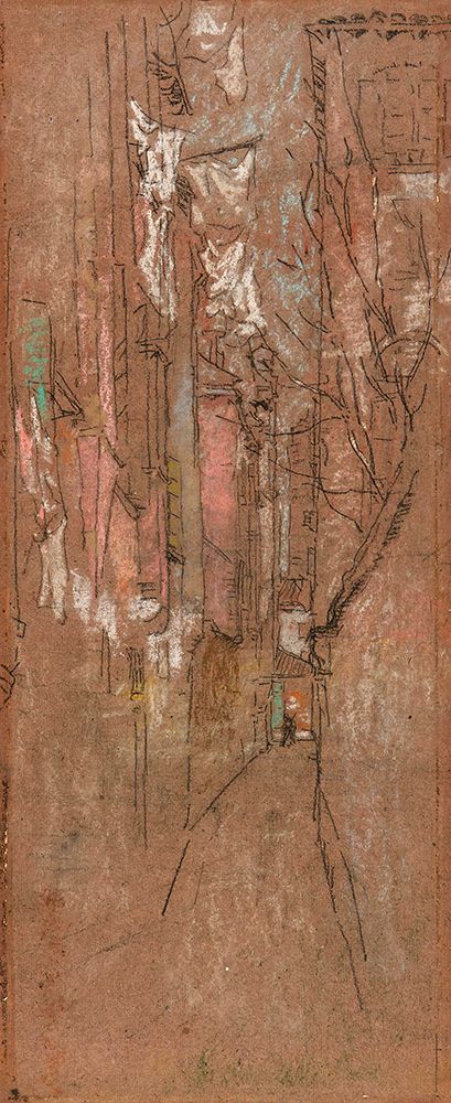 A Street in Venice 1879 art print by James McNeill Whistler for $57.95 CAD