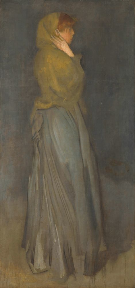 Arrangement in Yellow and Gray, Effie Deans ca 1876 art print by James McNeill Whistler for $57.95 CAD