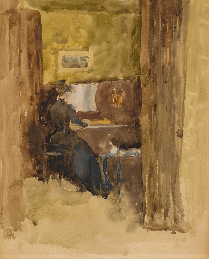 Bravura in Brown 1883 art print by James McNeill Whistler for $57.95 CAD