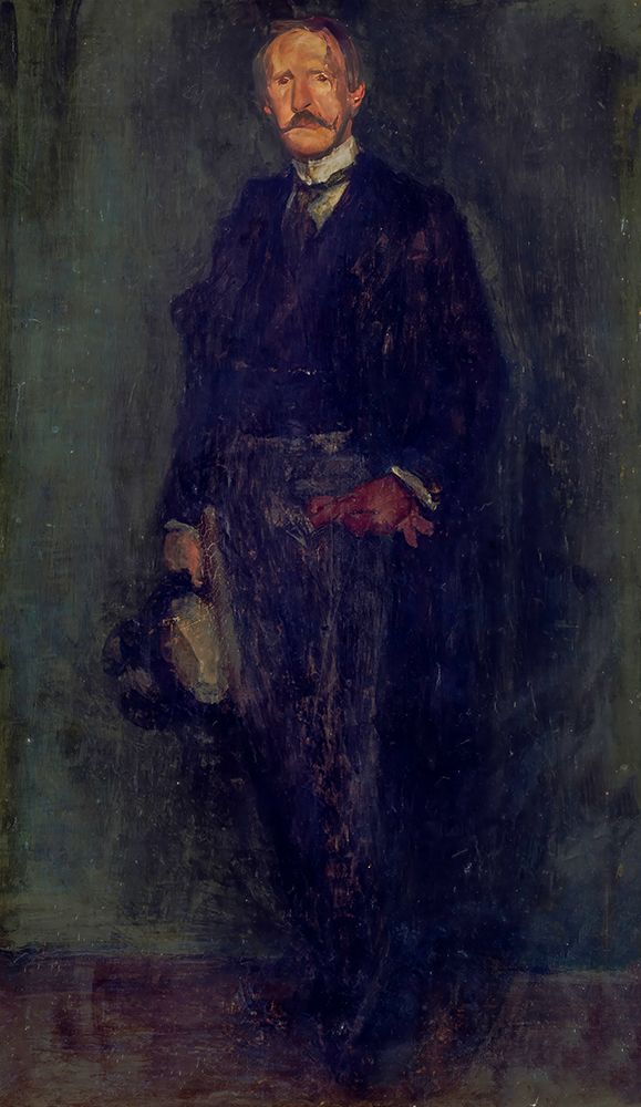 Edward Guthrie Kennedy 1893 art print by James McNeill Whistler for $57.95 CAD