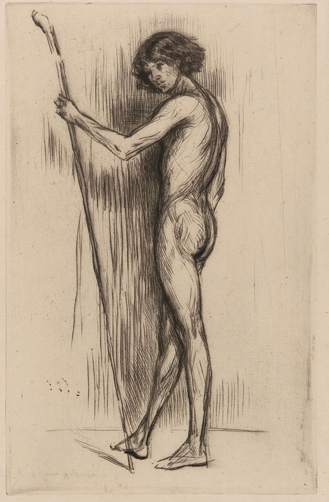 Fusco 1872 art print by James McNeill Whistler for $57.95 CAD