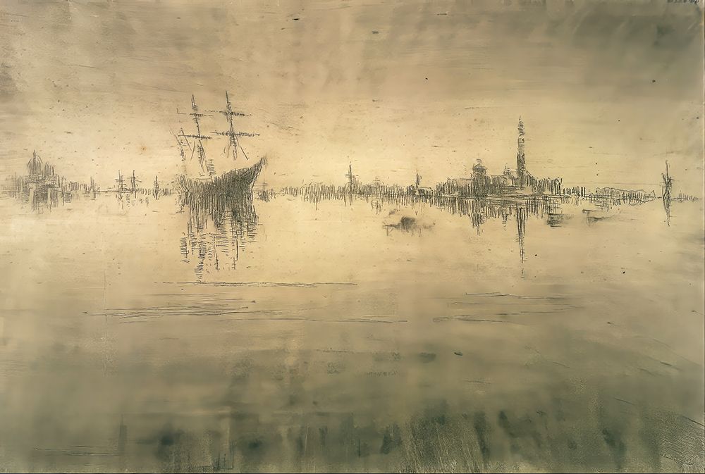 Nocturne 1879 art print by James McNeill Whistler for $57.95 CAD