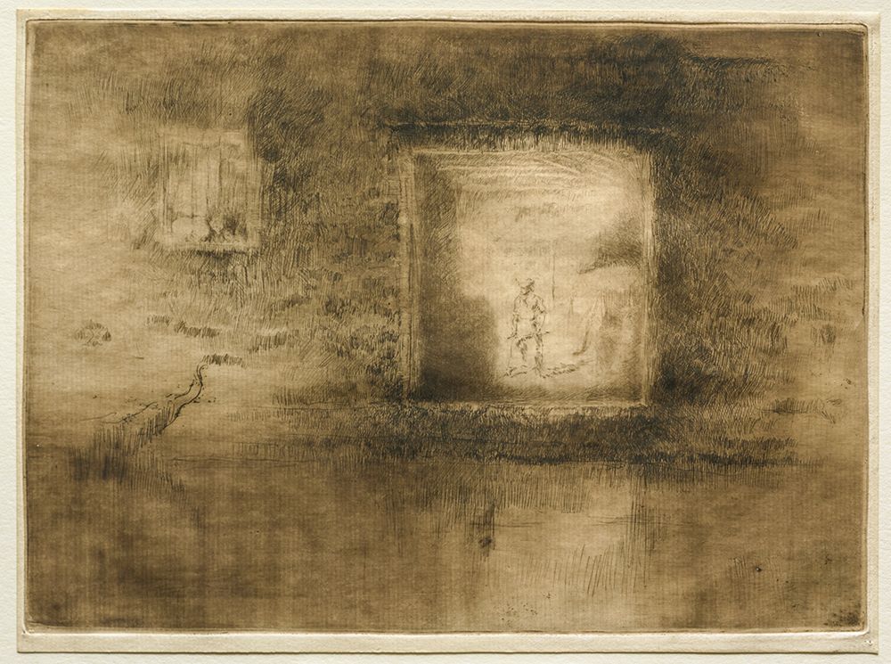 Nocturne, Furnace 1886 art print by James McNeill Whistler for $57.95 CAD