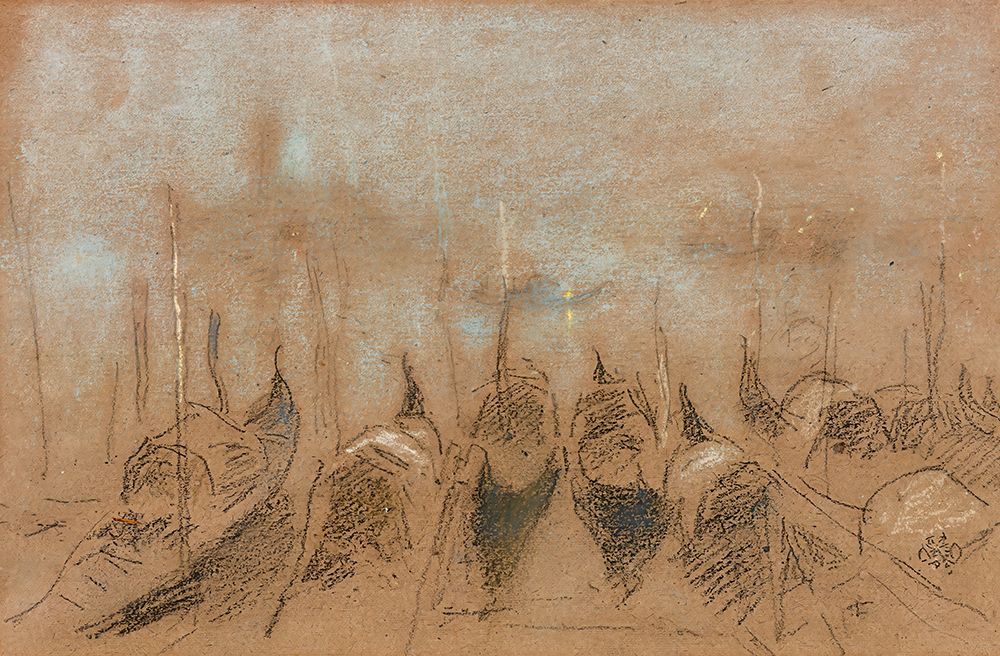 Nocturne, San Giorgio 1880 art print by James McNeill Whistler for $57.95 CAD