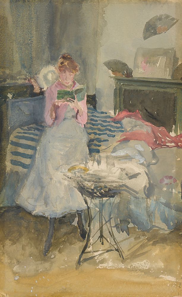 Pink Note, The Novelette 1883 art print by James McNeill Whistler for $57.95 CAD