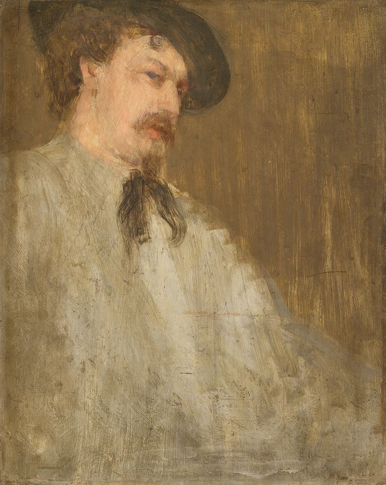 Portrait of Dr. William McNeill Whistler 1871 art print by James McNeill Whistler for $57.95 CAD