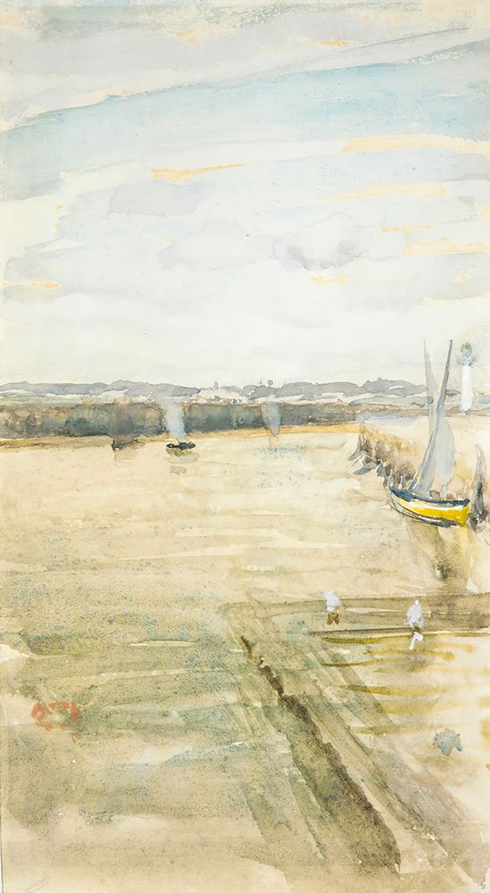 Scene on the Mersey art print by James McNeill Whistler for $57.95 CAD