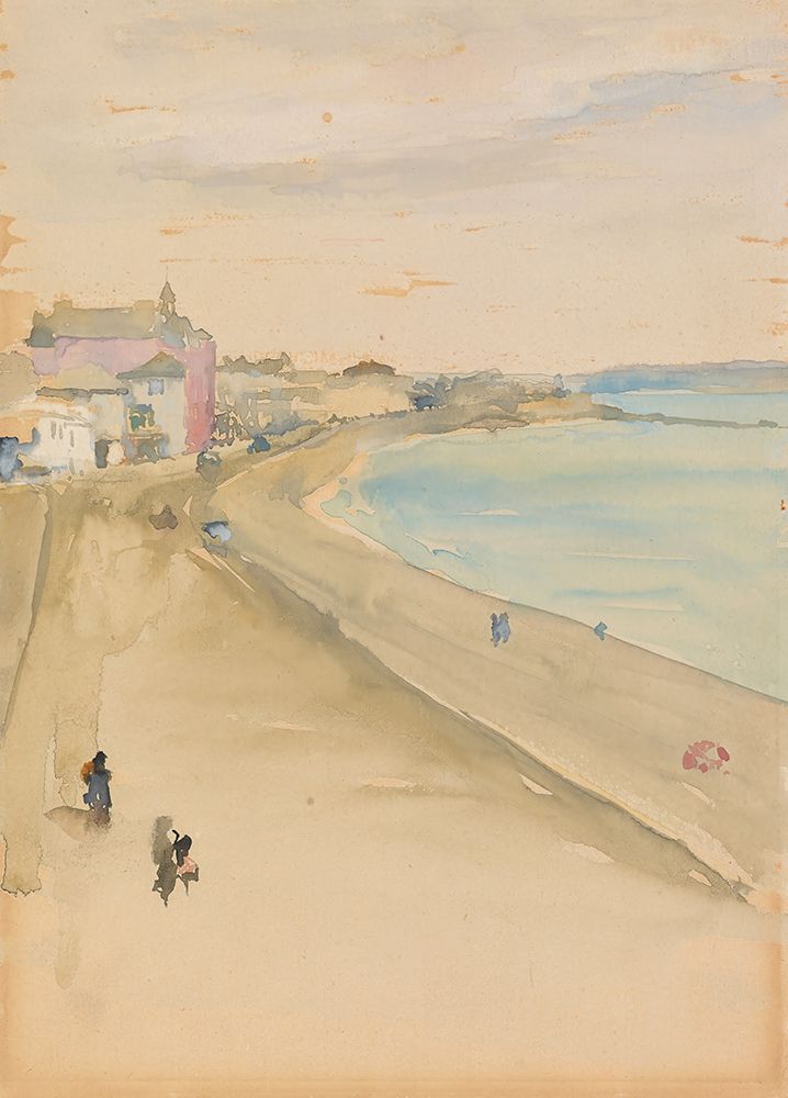 St. Ives, Cornwall 1883 art print by James McNeill Whistler for $57.95 CAD