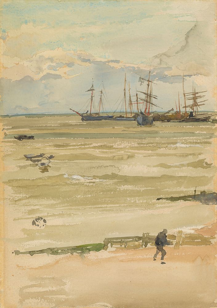 The Anchorage 1882 art print by James McNeill Whistler for $57.95 CAD