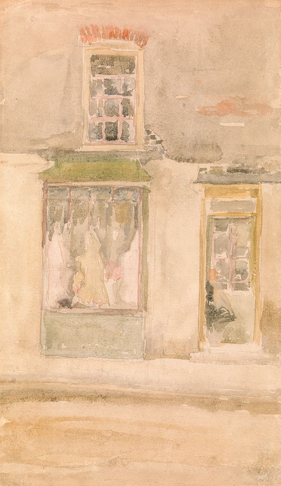 The Dressmakers Shop ca 1897 art print by James McNeill Whistler for $57.95 CAD