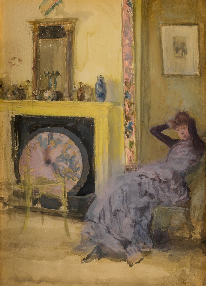 The Yellow Room ca 1883 art print by James McNeill Whistler for $57.95 CAD