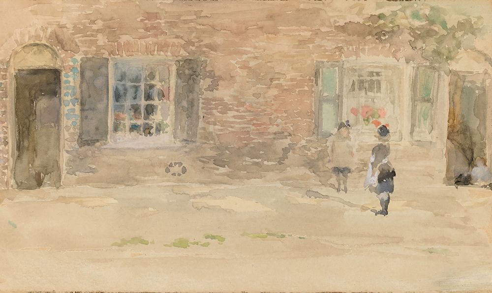 Village Shop, Chelsea 1883 art print by James McNeill Whistler for $57.95 CAD
